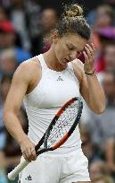 Tennis: Halep loses in Wimbledon quarterfinals