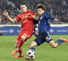 Soccer: Belgium-Japan friendly