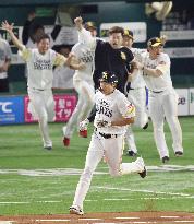 Baseball: Hawks-Carp Japan Series Game 5