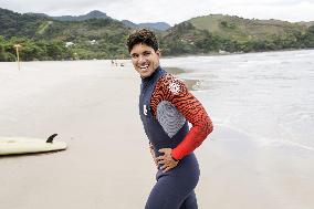 Brazilian surfer Gabriel Medina