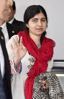 Nobel laureate Malala Yousafzai in Japan