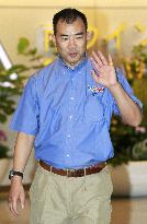 Astronaut Noguchi visits Japan