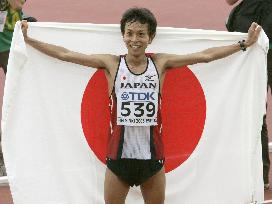 Japan's Ogata wins marathon bronze at world c'ships