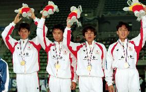 Japan wins gold in 4x400m relay at Asian Games