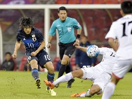 Japan faces off against N. Korea in U-23 match