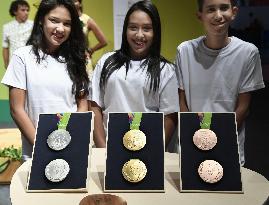 Medals for Rio Olympics unveiled