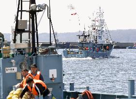 Research whaling off northeastern Japan coast