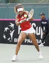 Tennis: Osaka at Fed Cup playoffs