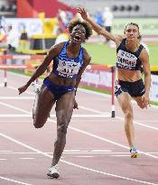 Athletics: Women's 100-meter hurdles at worlds
