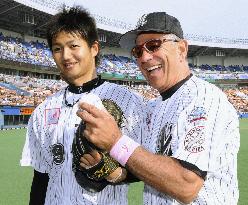 Lotte's Karakawa takes 3rd victory