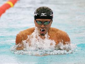 Kitajima wins in 100-meter breaststroke in Barcelona