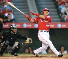 Angels' Matsui 4-for-4, including homer, against Blue Jays