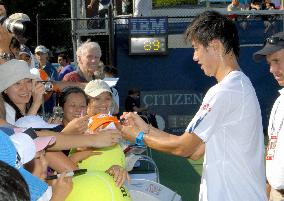 Nishikori qualifies for main draw of U.S. Open