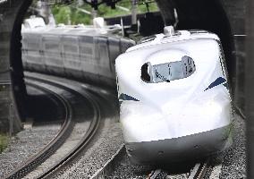New shinkansen bullet train