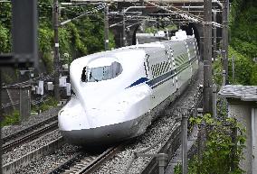 New shinkansen bullet train