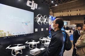 Drone exhibition begins in Chiba