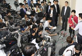 Koike makes 1st policy speech as Tokyo governor