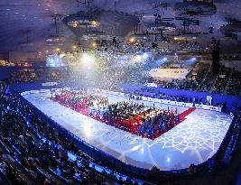 Asian Winter Games closing ceremony in Sapporo