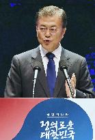 No military action on Korean Peninsula without S. Korea consent: Moon