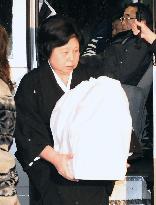 Wake of U.S. Army deserter who wed Japanese abductee in N. Korea