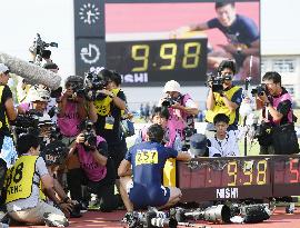 Kiryu 1st Japanese to break 10-second barrier