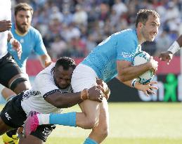 Rugby World Cup in Japan: Fiji v Uruguay