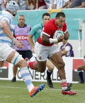 Rugby World Cup in Japan: Argentina v Tonga