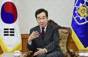 South Korea Prime Minister Lee Nak Yon