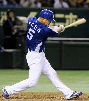 Chunichi slugger Wada hits 200th homer