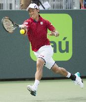 Nishikori powers into 4th round at Miami Open