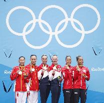 Olympics: Russia's Ishchenko, Romashina win synchro duet gold