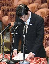 Reconstruction minister apologizes for thoughtless remark