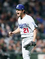 Baseball: Darvish picks up 9th win as Dodgers beat Giants