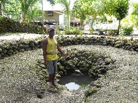 Solomon Island villages shrinking due to rising sea levels