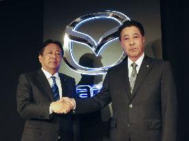 Mazda Motor announces new president Marumoto