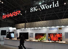 Sharp Corp.'s 8K TVs