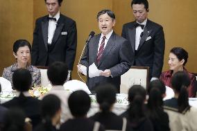 Crown prince at English speech contest