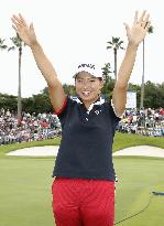 Golf: Shibuno wins Descente Ladies Tokai Classic