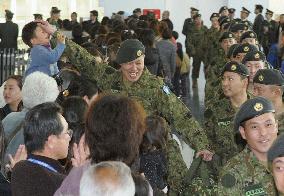 GSDF engineers leave for S. Sudan