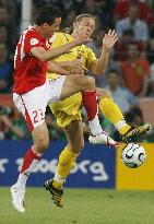 Ukraine beat Switzerland in shootout to reach quarterfinals