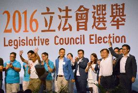 Record turnout in Hong Kong legislative election