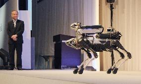 4-legged robot "Spot Mini" on display at SoftBank event