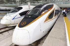China restores bullet train speed limit to 350 kph