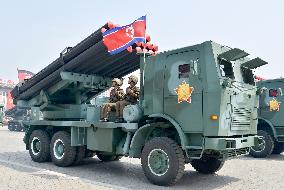 N. Korea's military parade