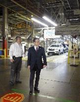 Japan's industry minister on U.S. tour