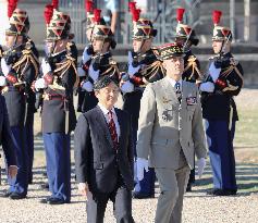 Japanese Crown Prince visits France