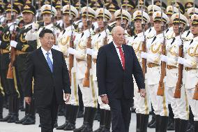 Norwegian king in China