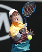 Tennis: Nishikori at Australian Open