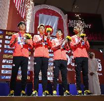 Athletics: Men's 4x100-meter relay at worlds