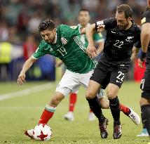 Soccer: Mexico come from behind to beat New Zealand 2-1